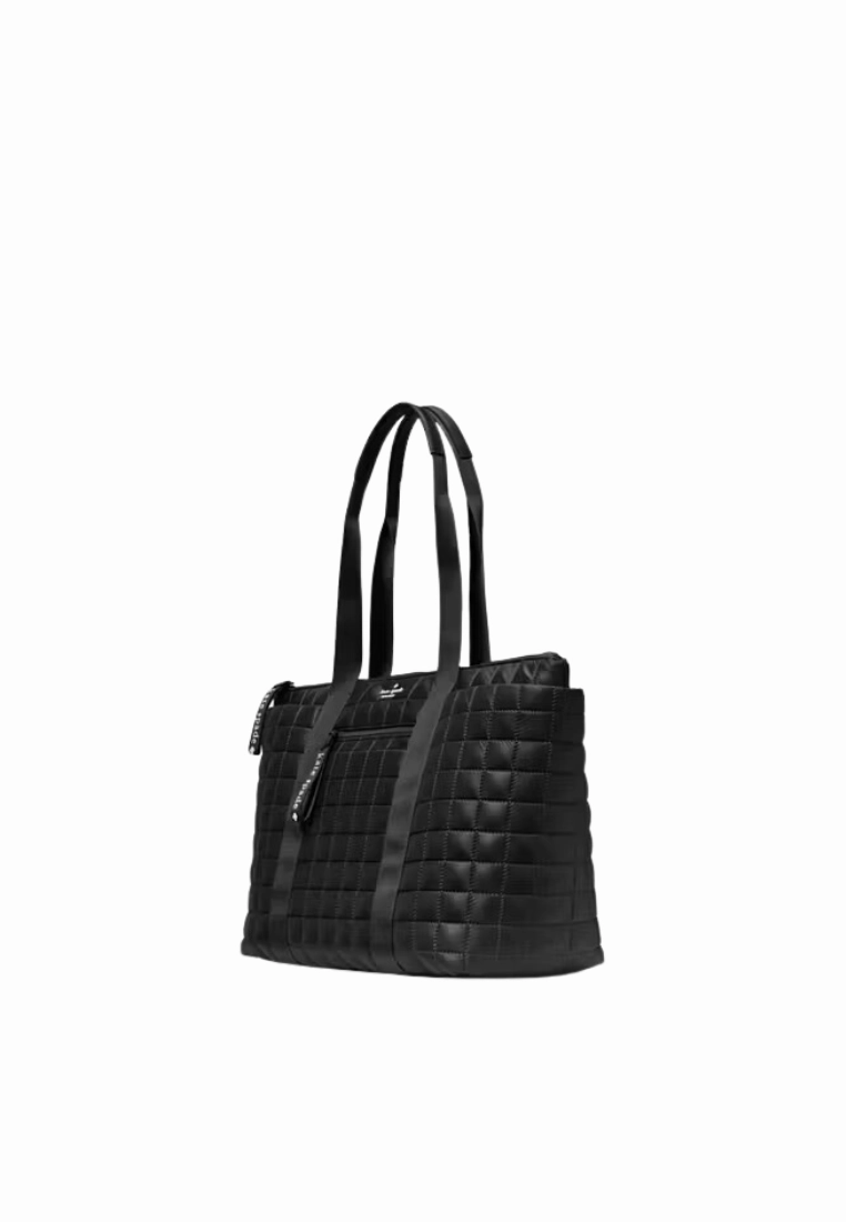 Kate Spade Camden Quilted Extra Large Tote Bag In Black KH405