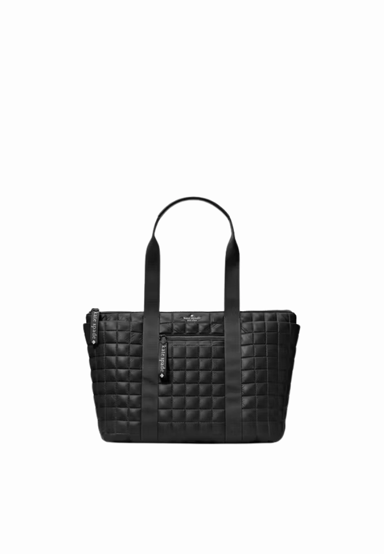 Kate Spade Camden Quilted Extra Large Tote Bag In Black KH405