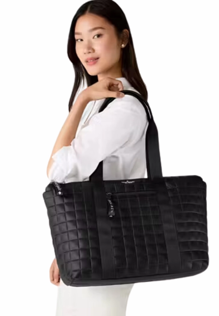 Kate Spade Camden Quilted Extra Large Tote Bag In Black KH405