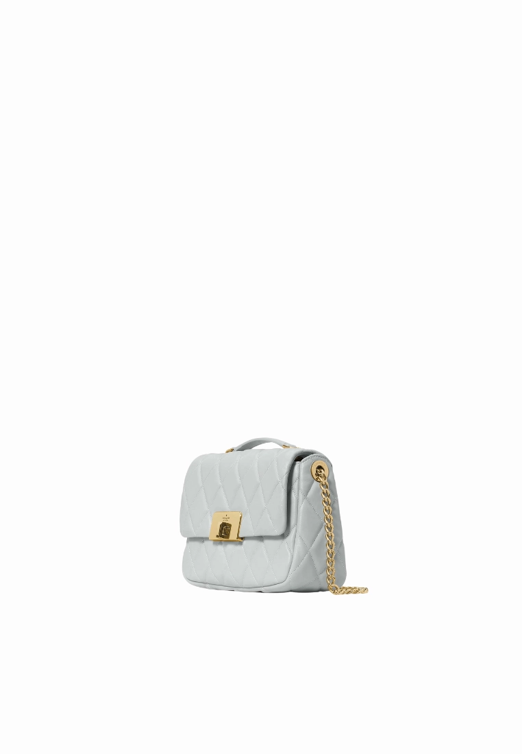 Kate Spade Carey Quilted Crossbody Bag Small Flap In Stone Path Kj949