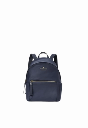 Kate Spade Chelsea Nylon Medium Backpack In Blazer Blue KC522