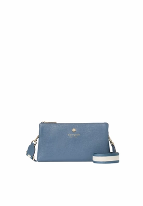 Kate Spade Emma Mini Crossbody Bag In Blue Stone KK257