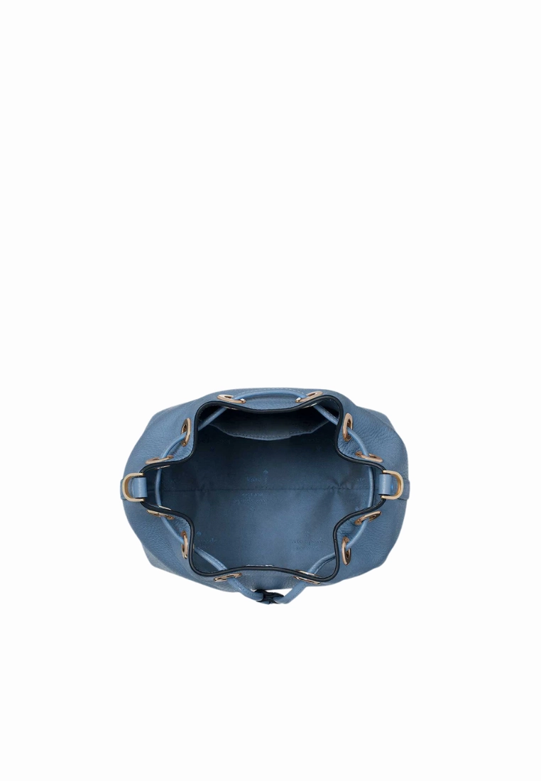 Kate Spade Emma Small Bucket Bag In Blue Stone KK071