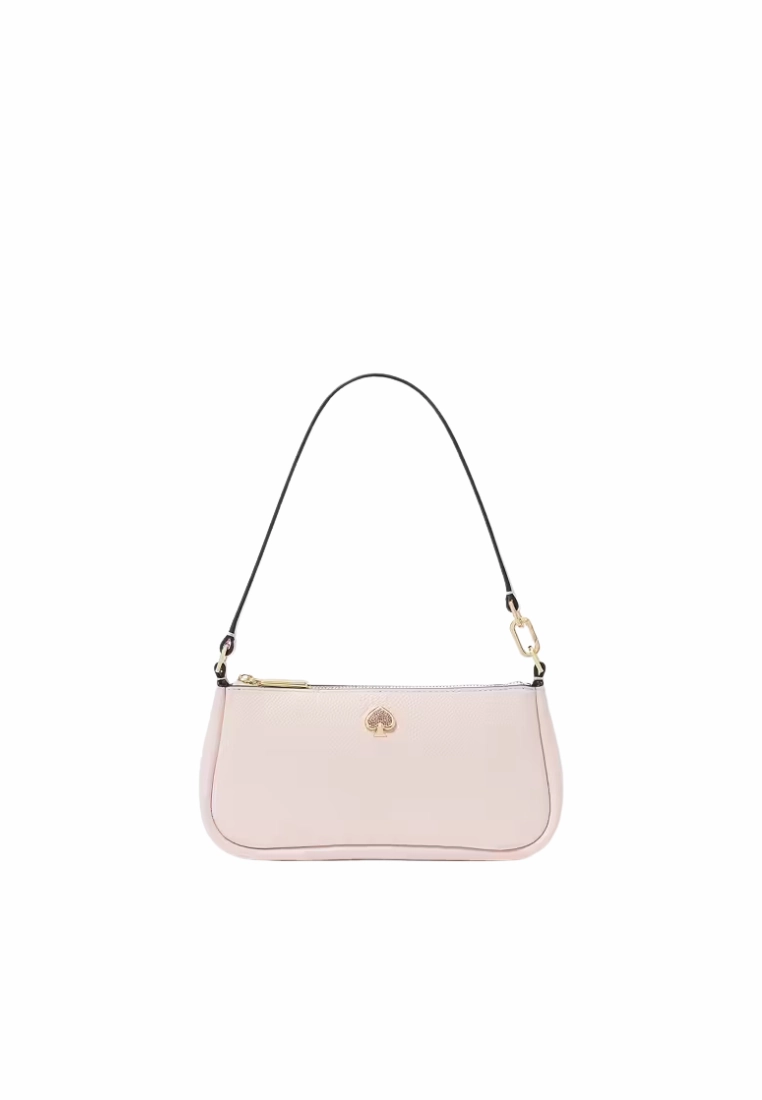 Kate Spade Kayla Embellished Spade Convertible Wristlet In Powdered Sugar KK115