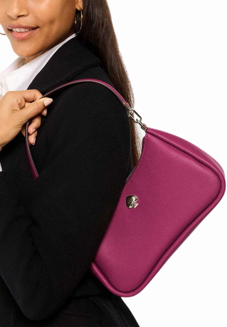 Kate Spade Kayla Small Convertible Shoulder Bag In Dark Raspberry KI904