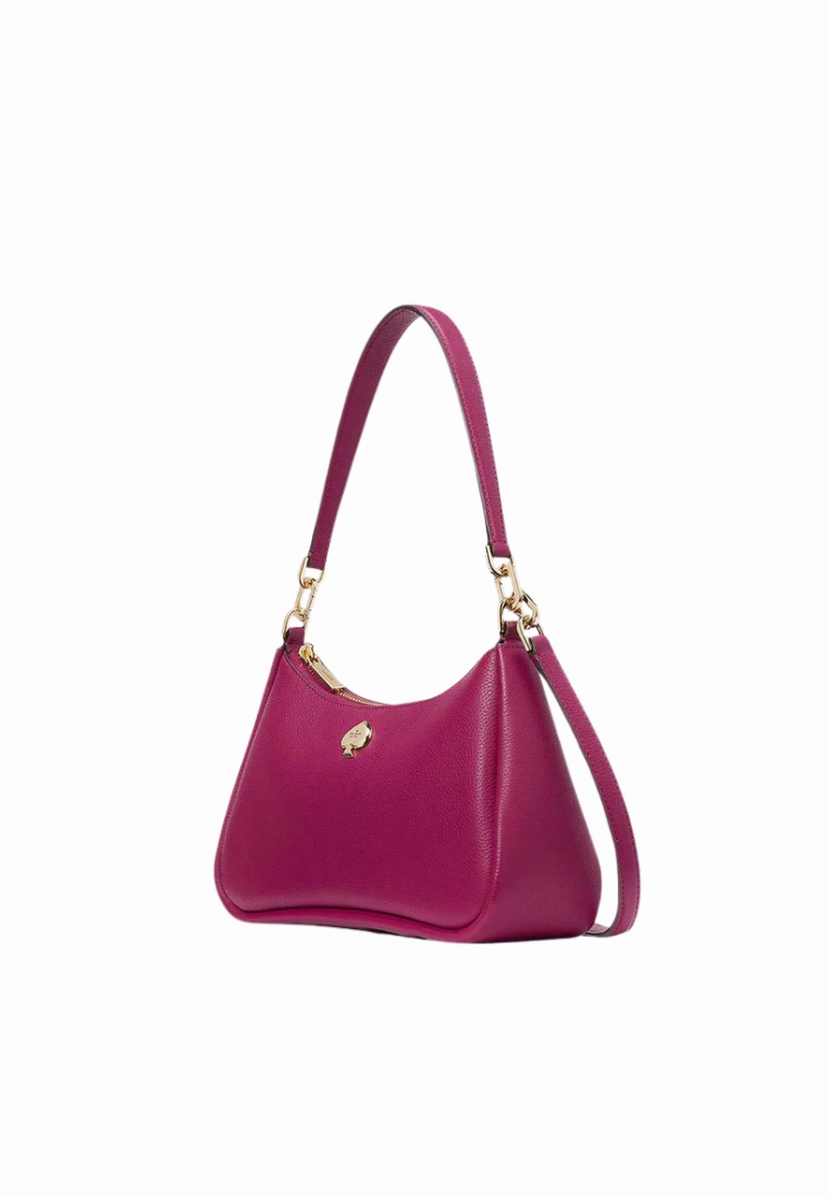 Kate Spade Kayla Small Convertible Shoulder Bag In Dark Raspberry KI904