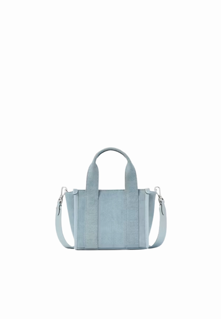 Kate Spade Kip Denim Mini Tote Bag In Blue Multi KL066