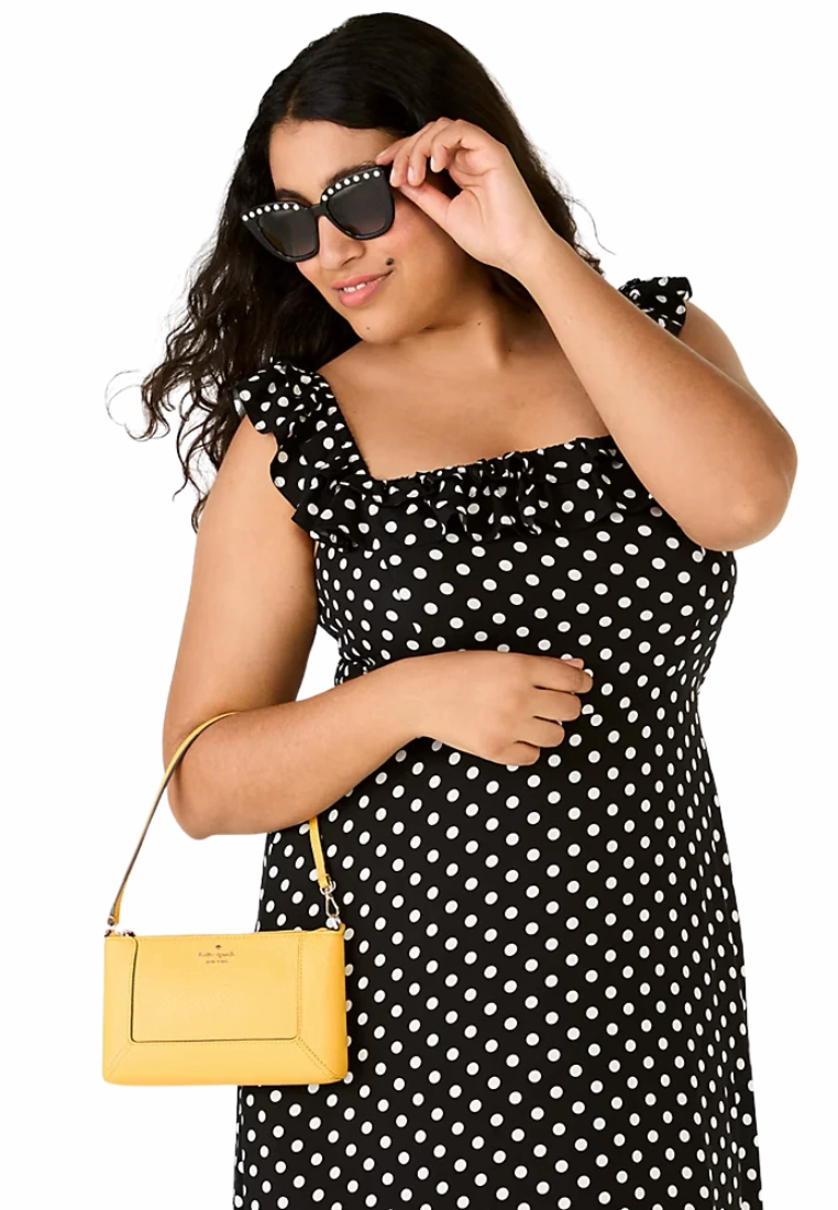 Kate Spade Lena Convertible Wristlet In Daffodil KH785