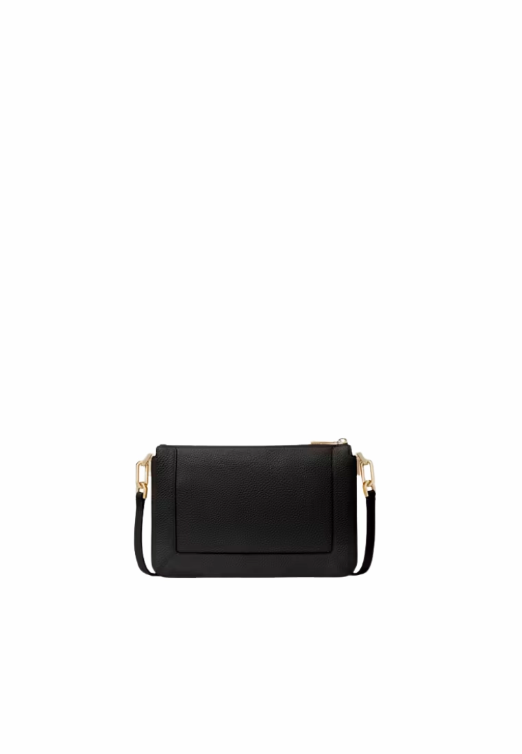 Kate Spade Lena Double Compartment Crossbody Bag In Black KH430