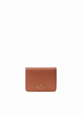 Kate Spade Lena Small Bifold Wallet In Warm Ginger KH788