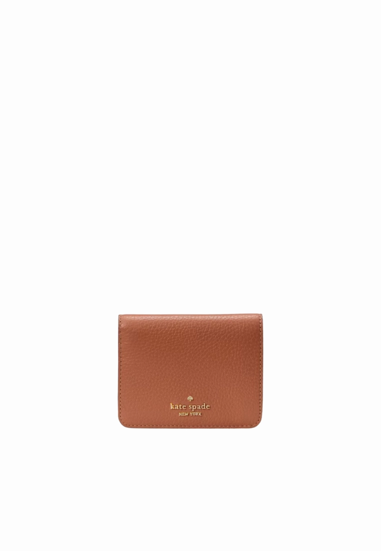 Kate Spade Lena Small Bifold Wallet In Warm Ginger KH788