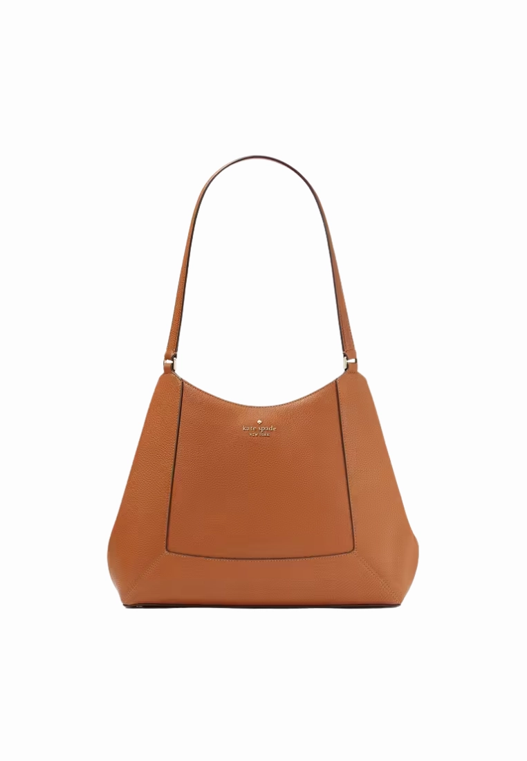 Kate Spade Lena Triple Compartment Shoulder Bag In Warm Ginger KH435
