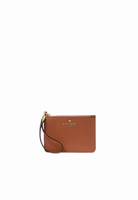 Kate Spade Lena Wristlet Small Card Holder Wristlet In Warm Ginger KH789