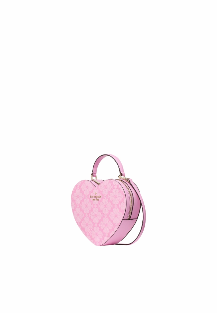 Kate Spade Love Shack Crossbody Bag Spade Flower Heart In Parisian Rose Kk155