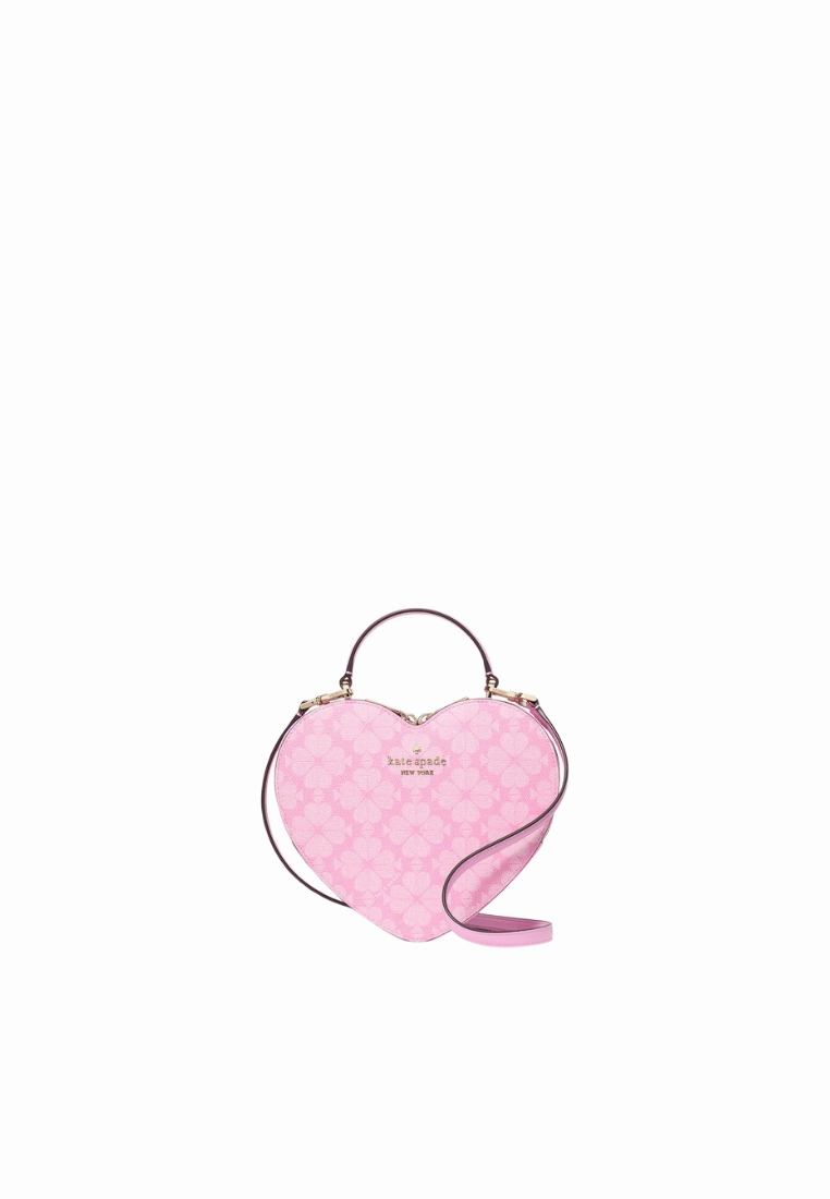 Kate Spade Love Shack Crossbody Bag Spade Flower Heart In Parisian Rose Kk155