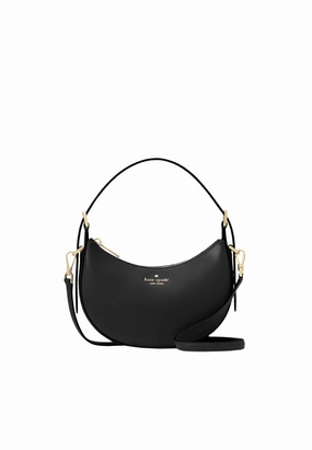 Kate Spade Madison Crescent Shoulder Bag In Black KK949
