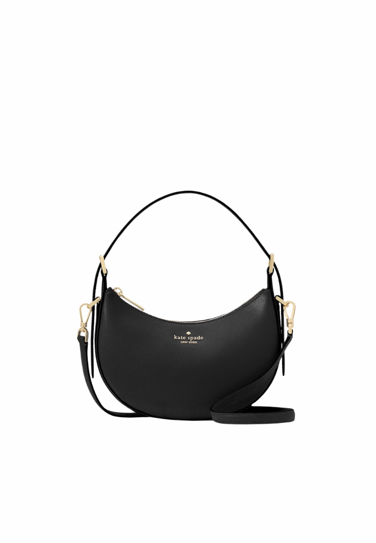 Kate Spade Madison Crescent Shoulder Bag In Black KK949