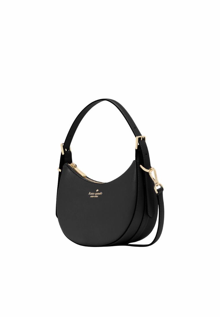Kate Spade Madison Crescent Shoulder Bag In Black KK949