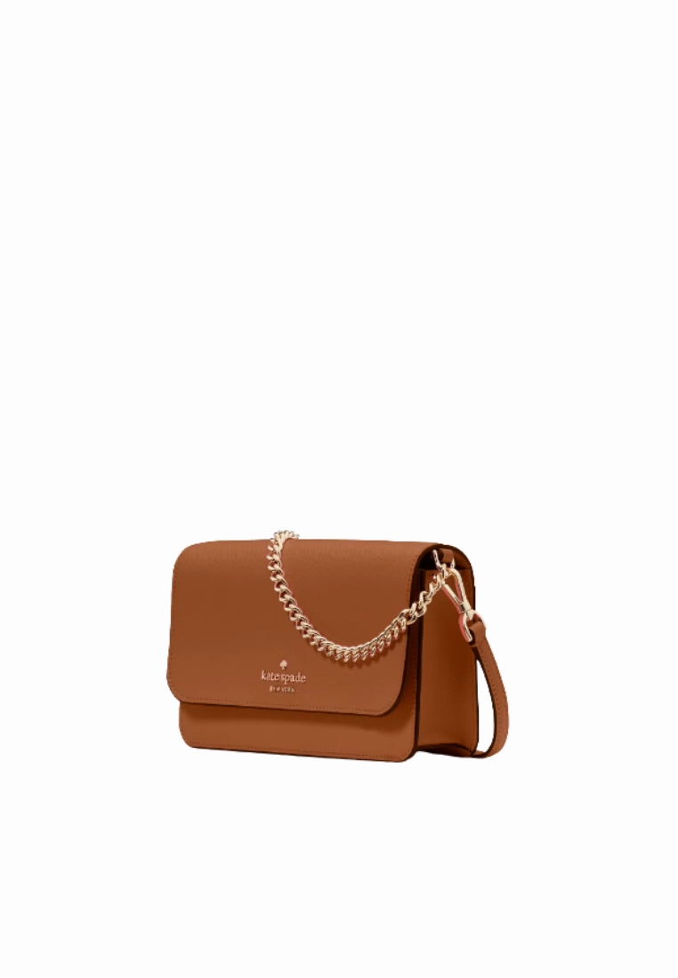 Kate Spade Madison Small Flap Crossbody Bag In Cavern Clay KC586