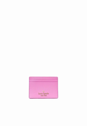 Kate Spade Madison Small Slim Card Case In Surf Pink KI368