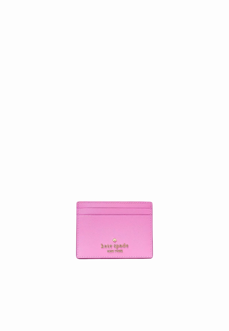 Kate Spade Madison Small Slim Card Case In Surf Pink KI368