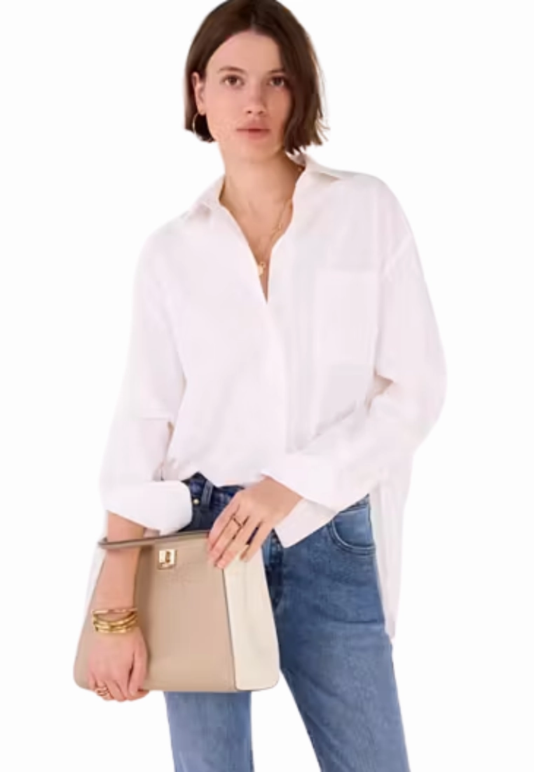 Kate Spade Phoebe Large Top Handle In Toasted Hazelnut Multi KG751