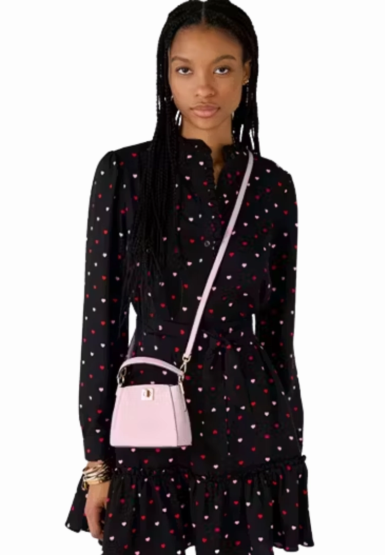 Kate Spade Phoebe Mini Top Handle In Pink Horiz KI924
