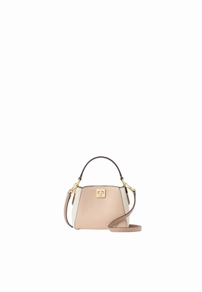 Kate Spade Phoebe Mini Top Handle In Toasted Hazelnut Multi KK134