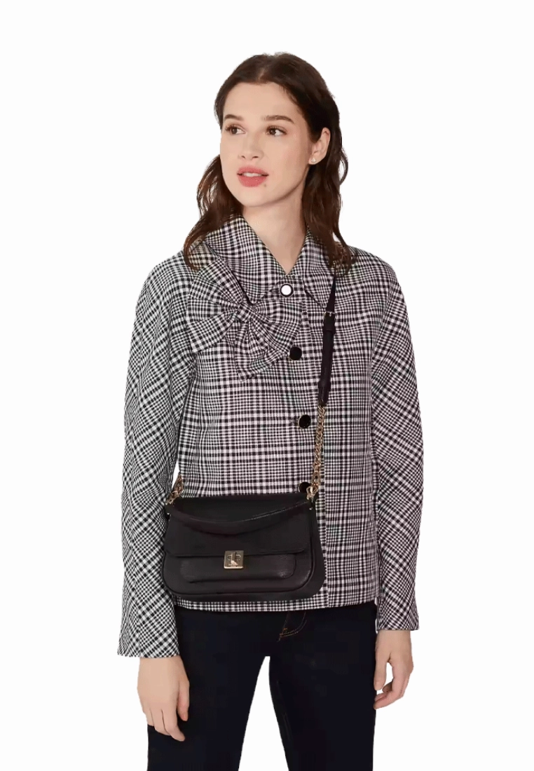 Kate Spade Phoebe Small Flap Crossbody Bag In Black KF554
