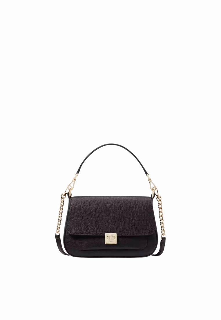 Kate Spade Phoebe Small Flap Crossbody Bag In Black KF554