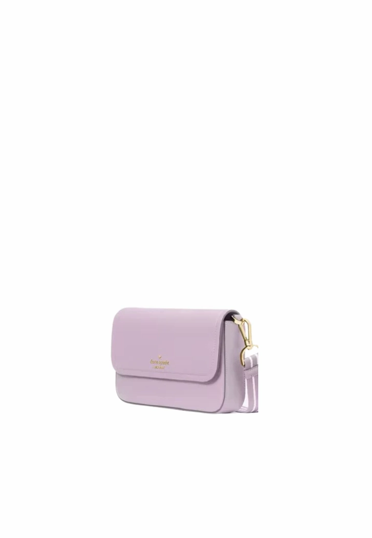 Kate Spade Rosie Small Flap Crossbody Bag In Violet KA646