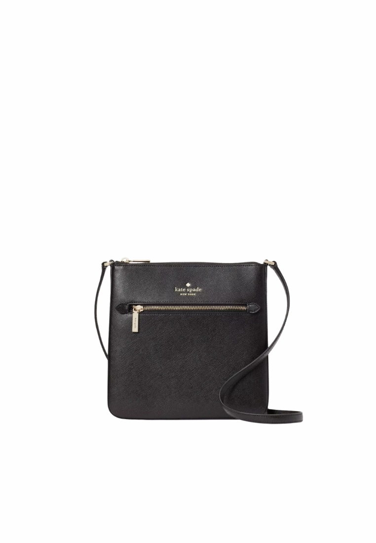 Kate Spade Sadie North South Crossbody Bag In Black K7379