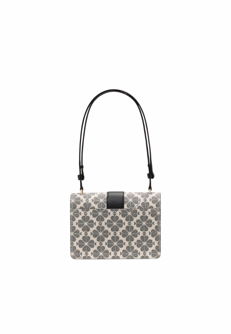 Kate Spade Spade Flower Small Shoulder Bag In Black KK999