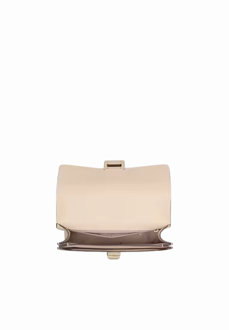 Kate Spade Spade Flower Small Shoulder Bag In Dark Beige KK999