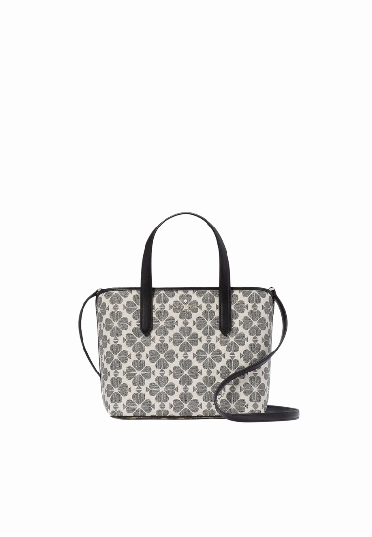 Kate Spade Spade Flower Small Tote Bag In Black KH425