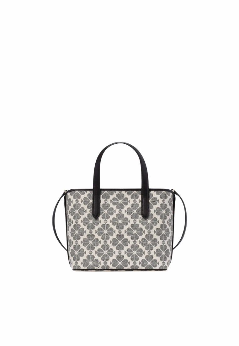 Kate Spade Spade Flower Small Tote Bag In Black KH425