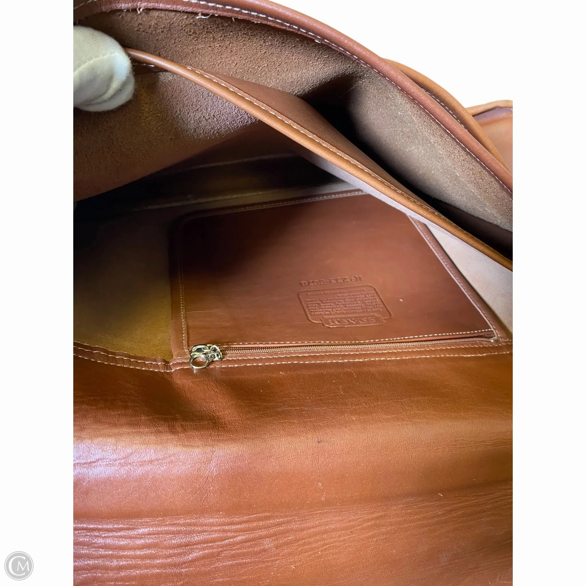 Laptop Bag Designer By Coach, Size: Large
