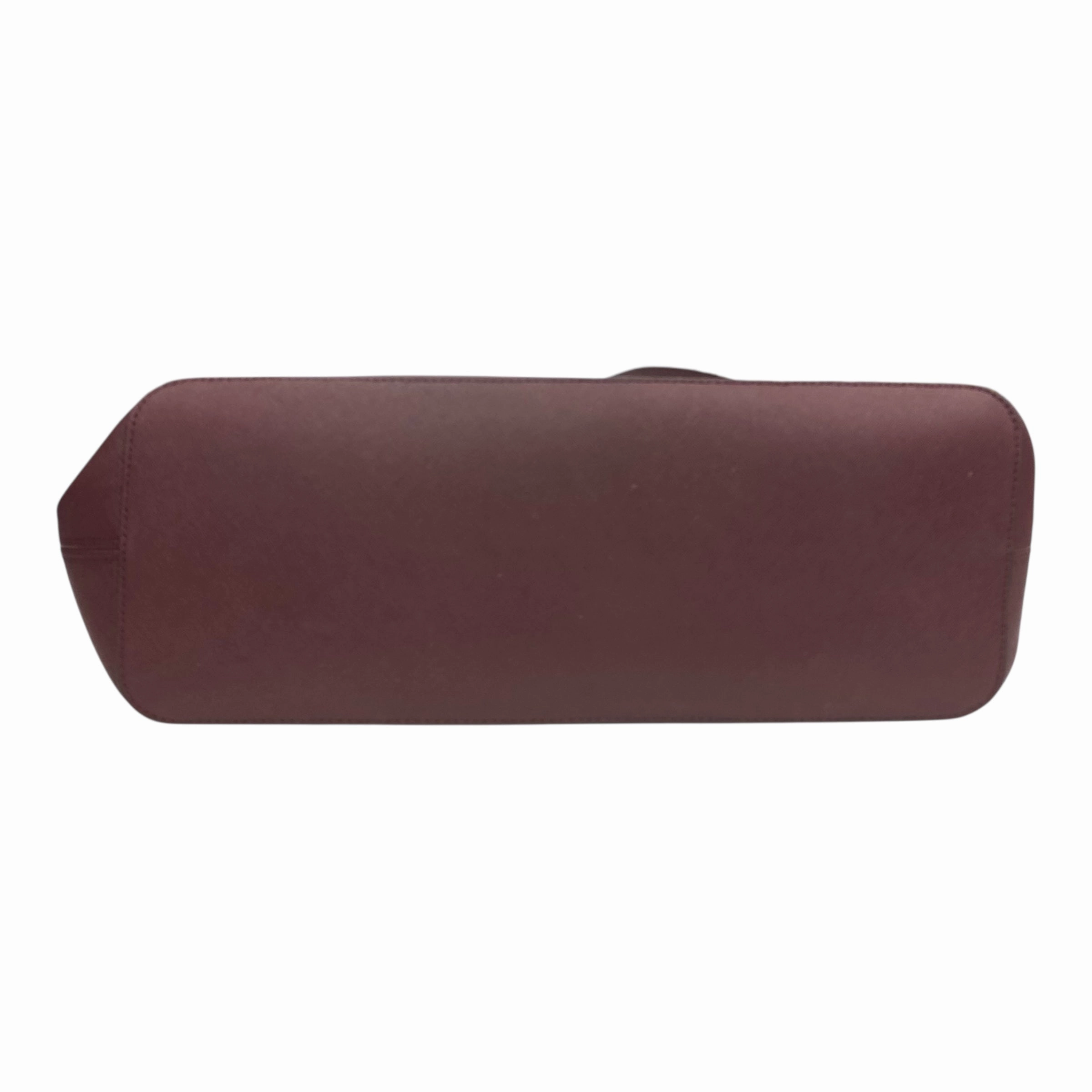 Laptop Bag Designer By Michael Kors In Maroon, Size:Medium