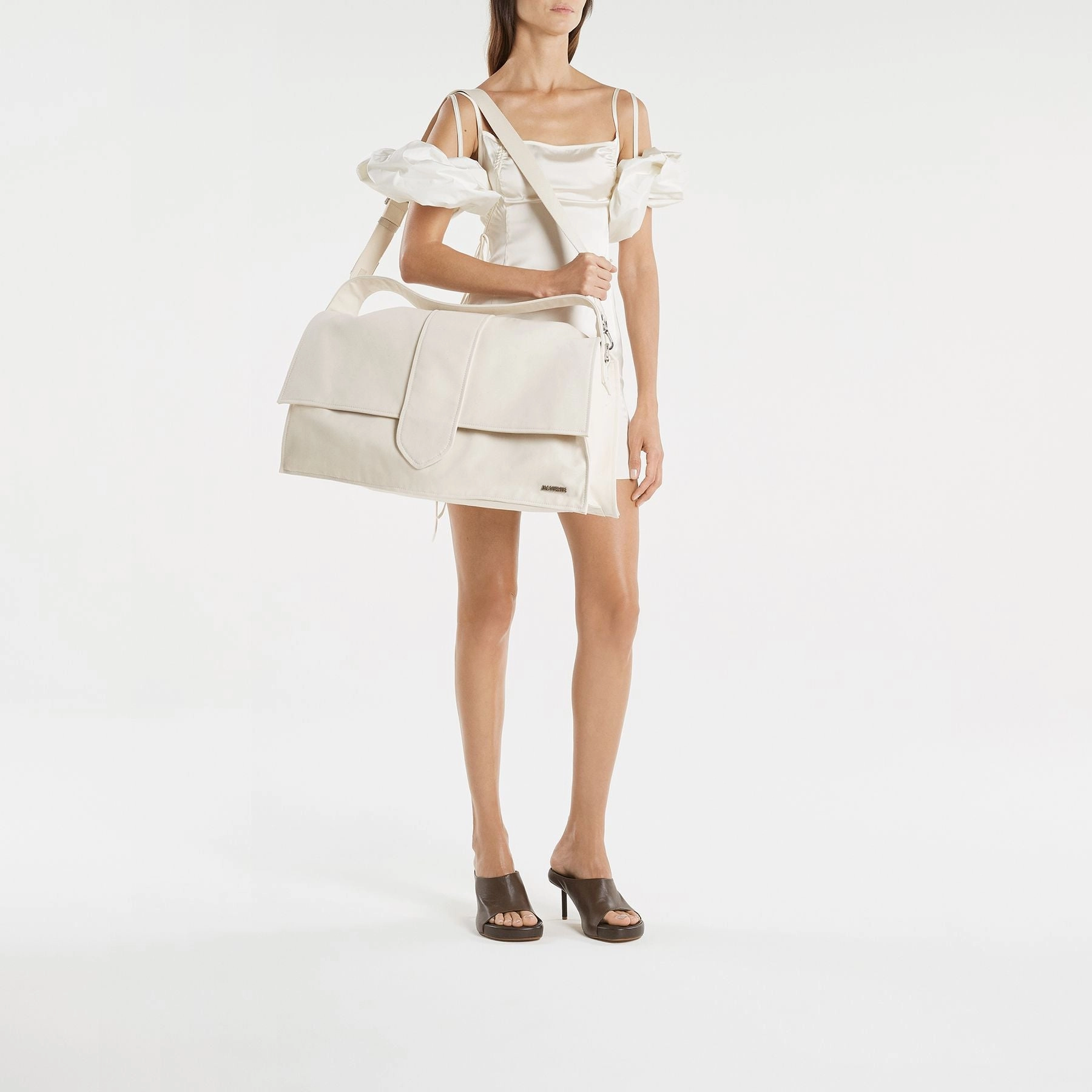 Le Bambino De Voyage Bag - Jacquemus - Leather - Off White
