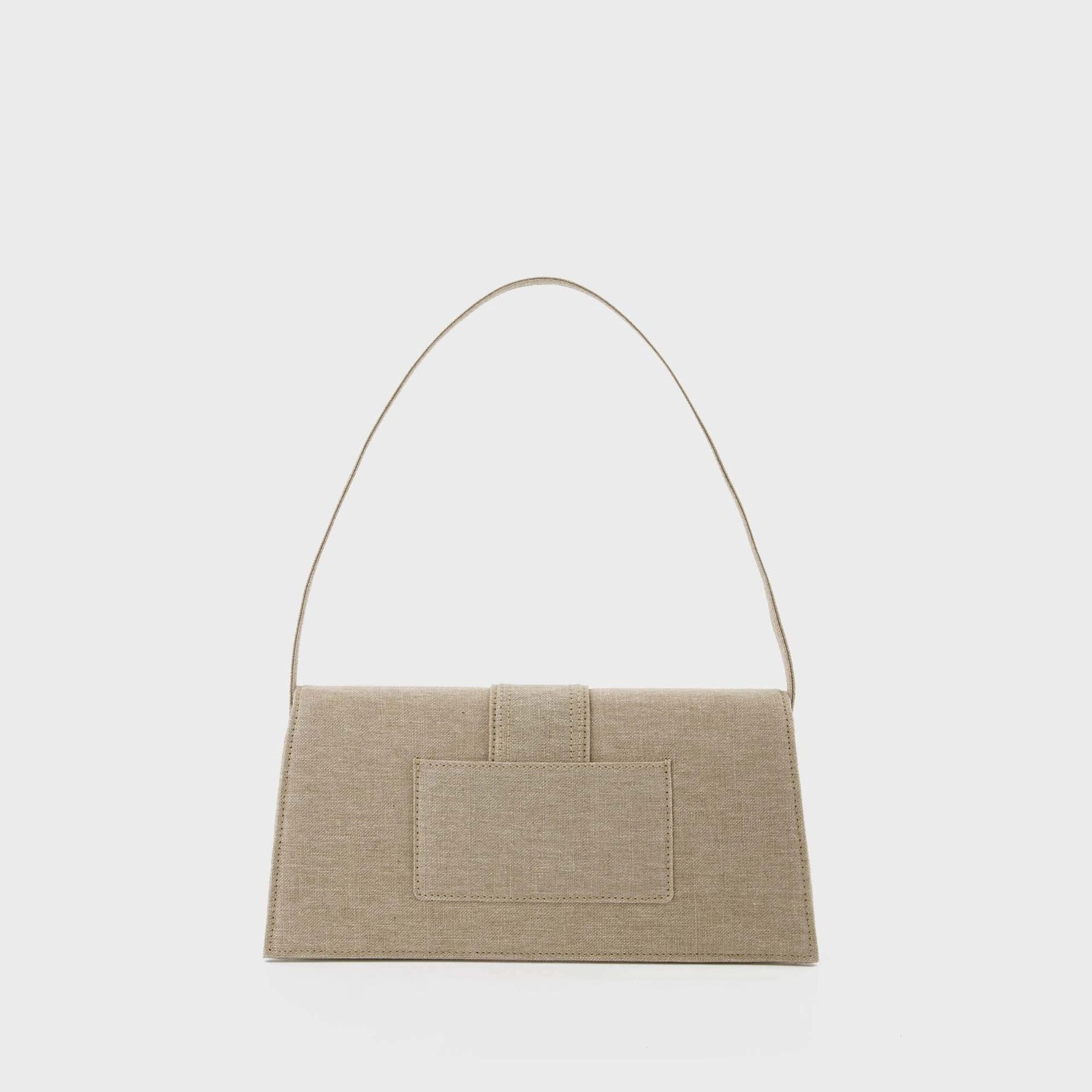 Le Bambino Long Bag - Jacquemus - Leather - Light Beige