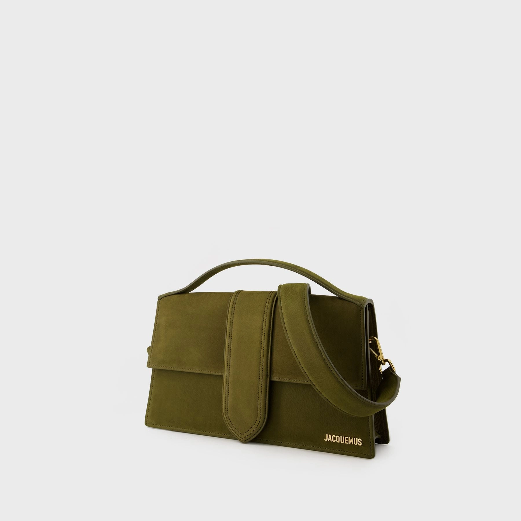 Le Bambinou Bag - Jacquemus - Leather - Khaki Fonc