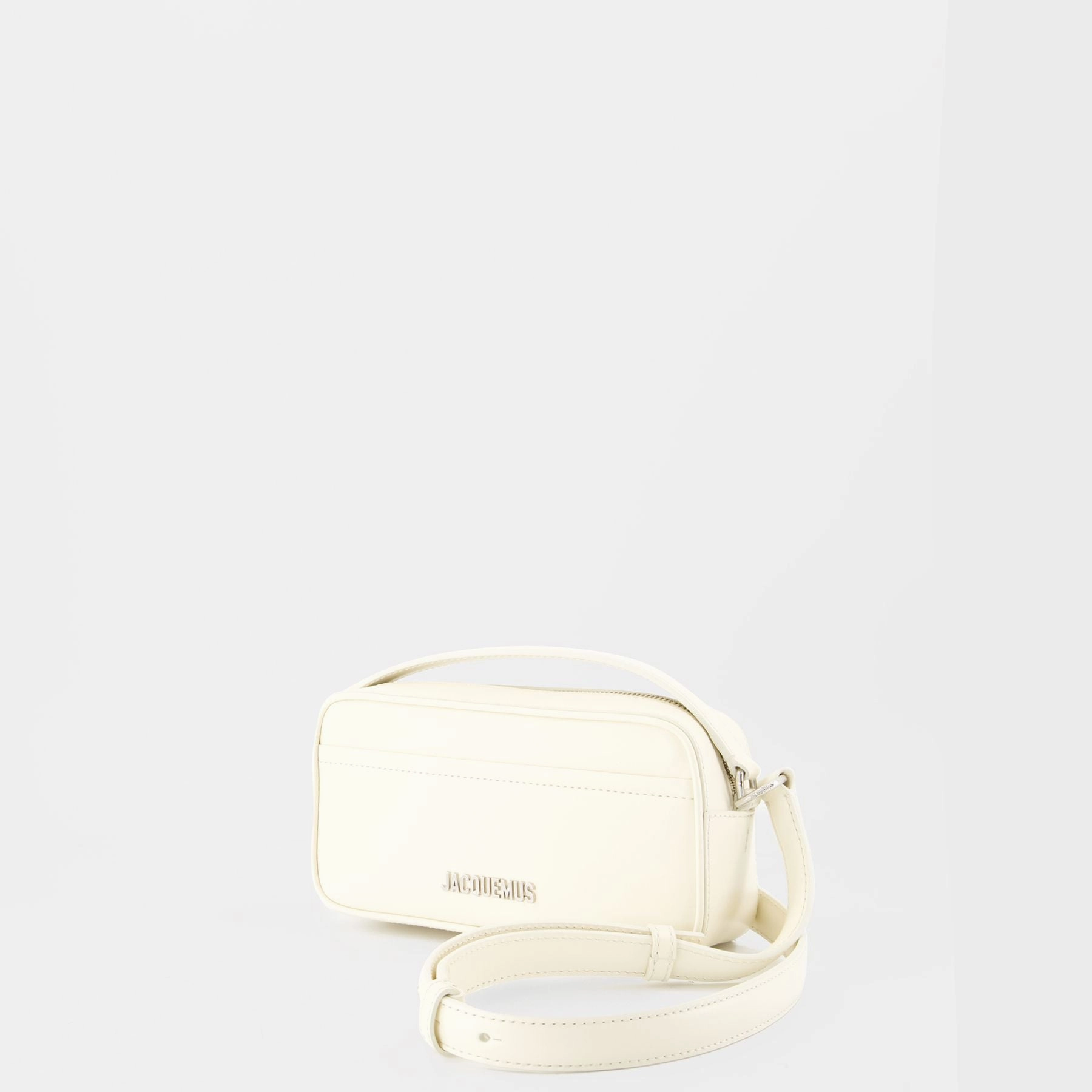 Le Baneto Crossbody - Jacquemus - Leather - White
