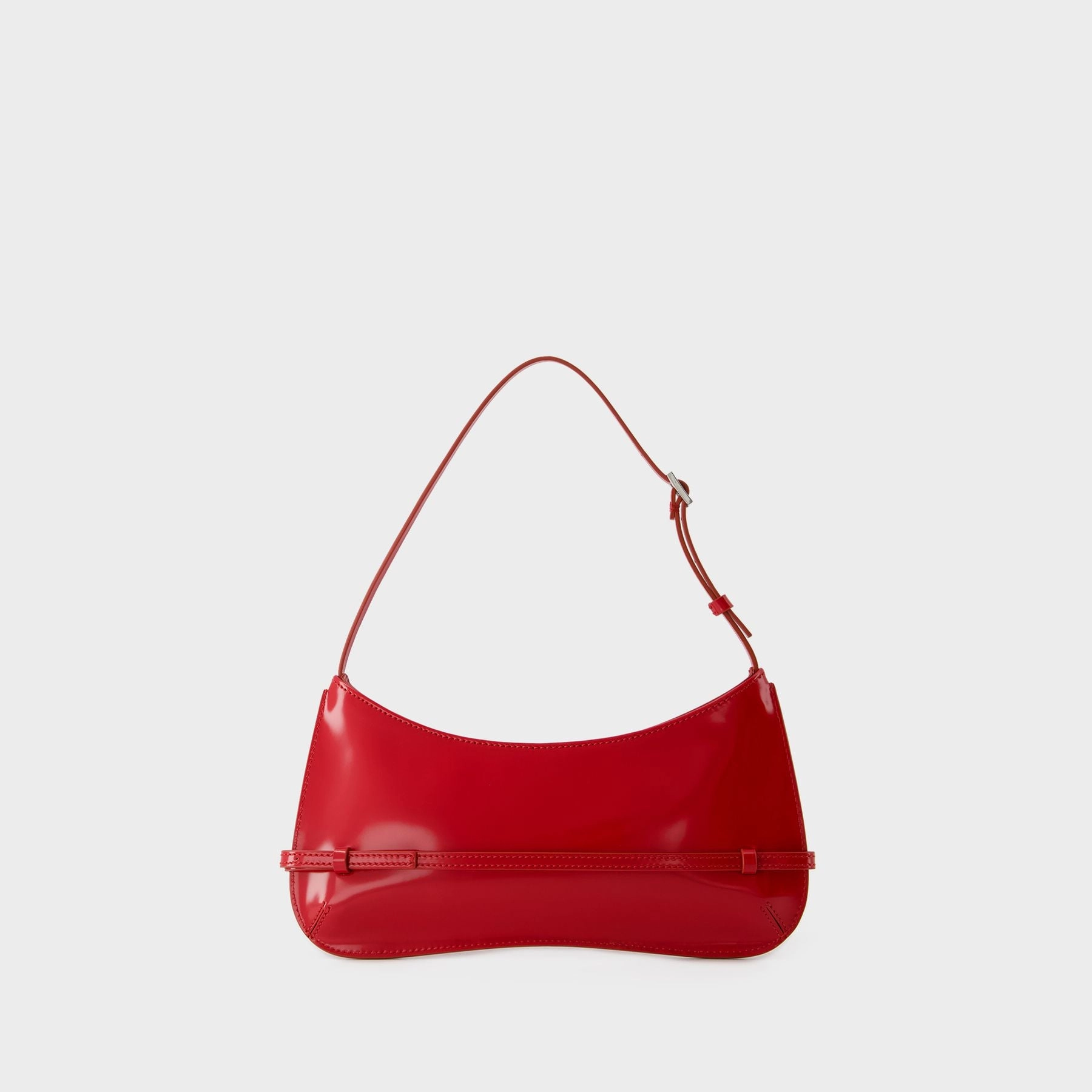 Le Bisou Ceinture Bag - Jacquemus - Leather - Red