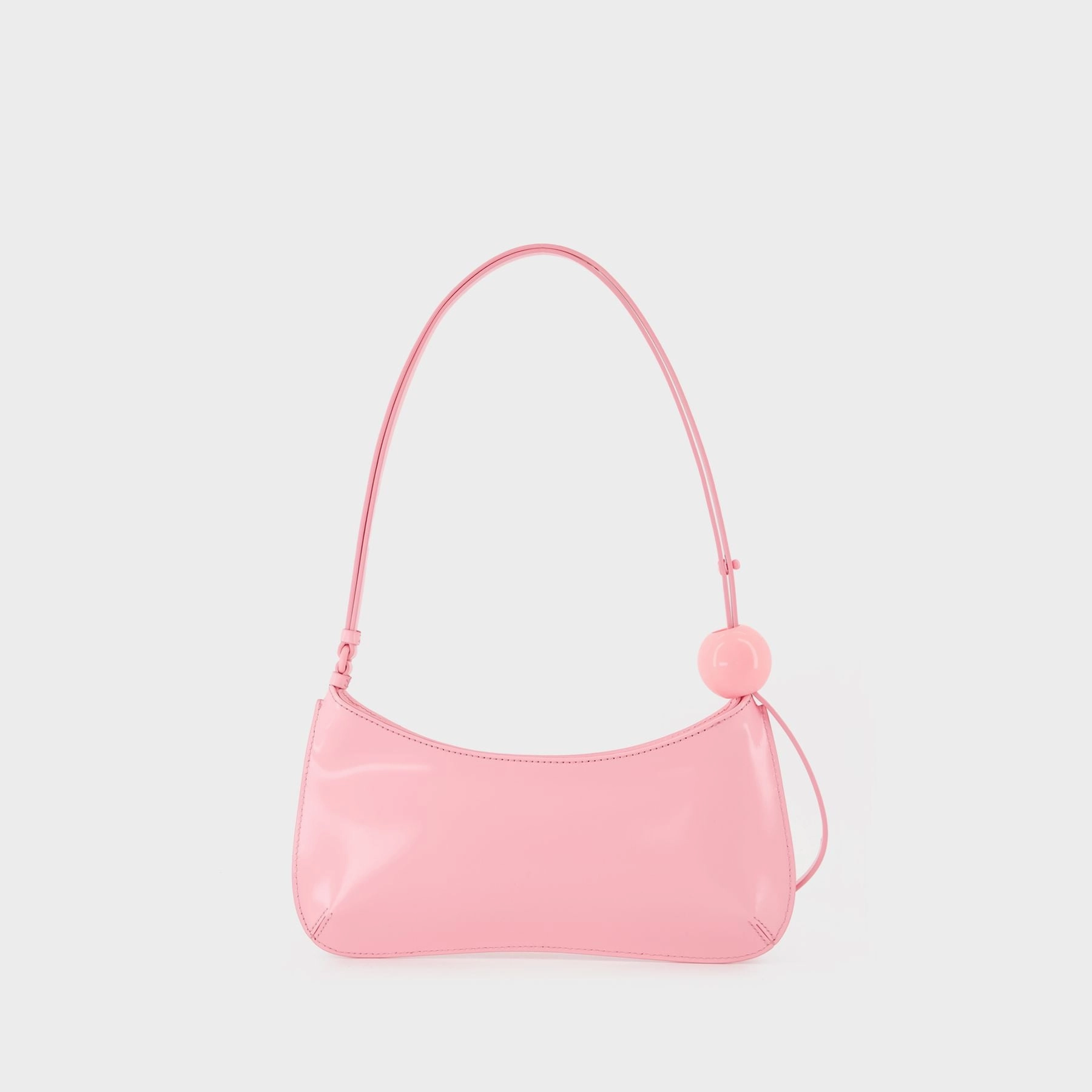 Le Bisou Perle Shoulder Bag - Jacquemus - Leather - Pink