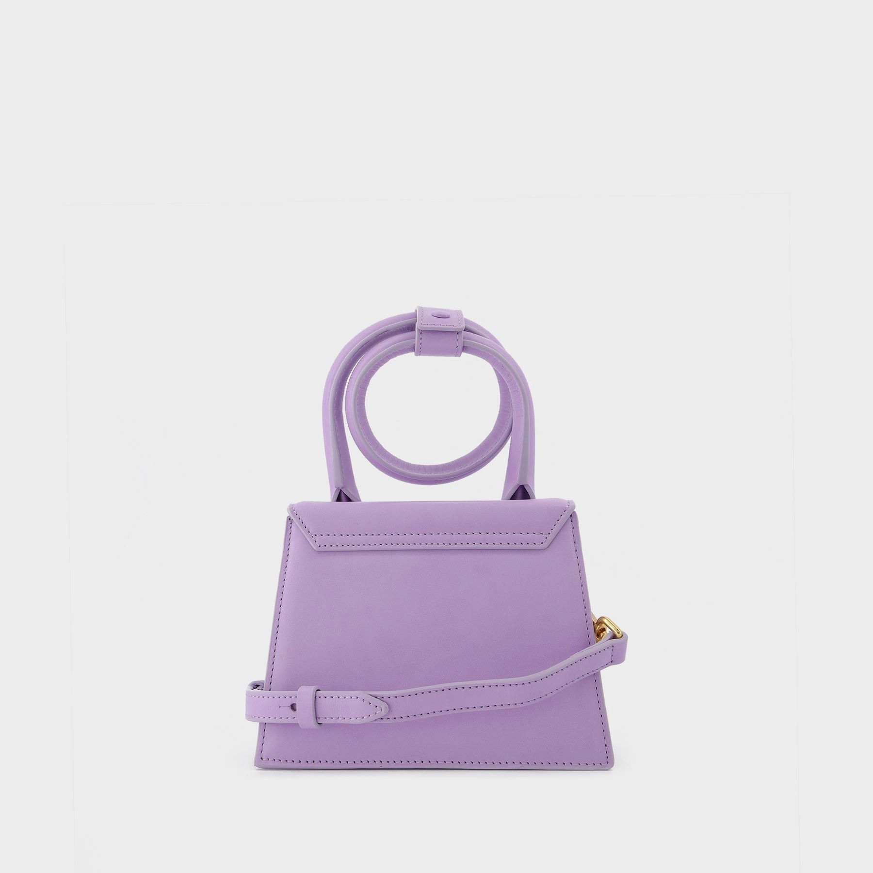 Le Chiquito bag Nud in Purple Leather
