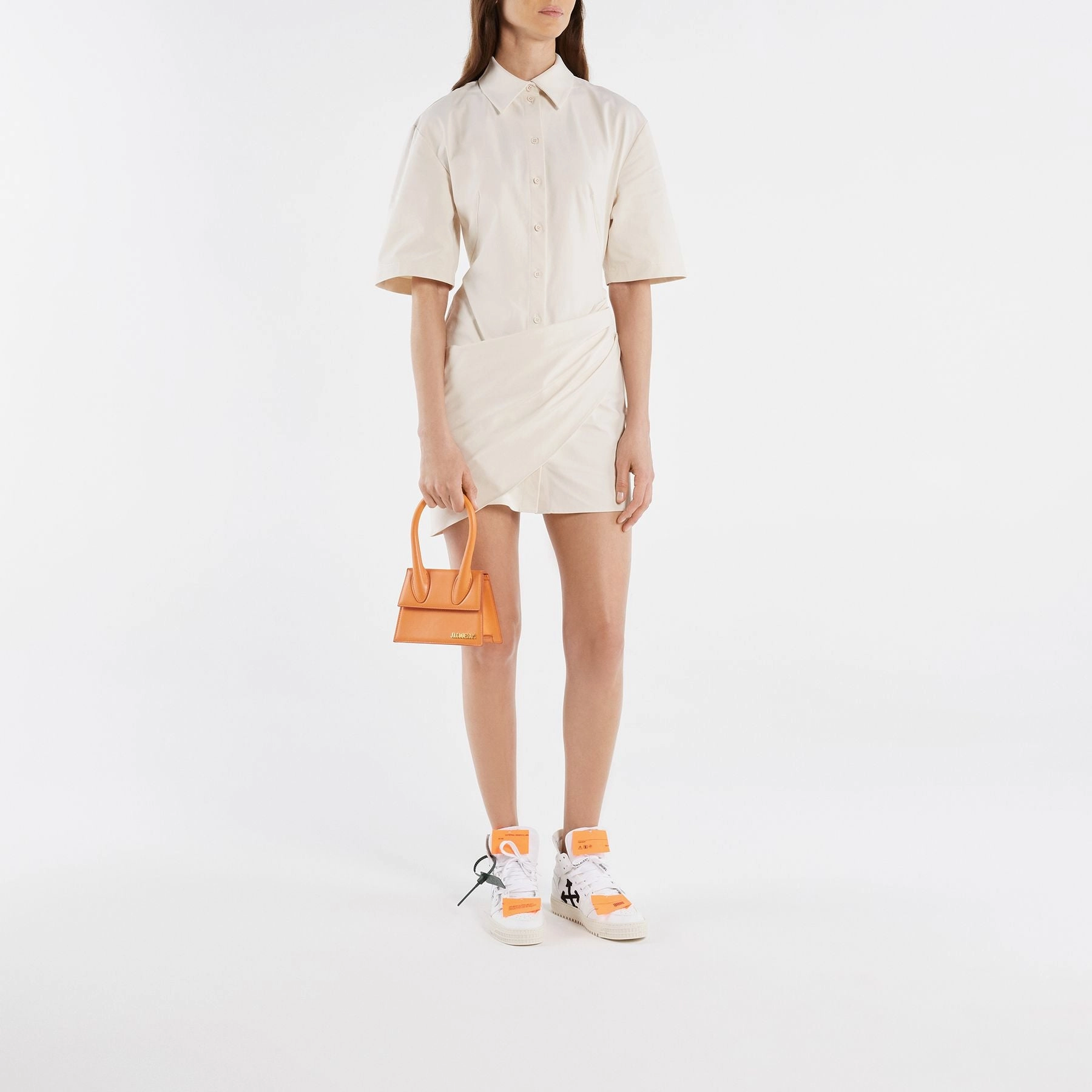 Le Chiquito Moyen Bag - Jacquemus - Orange - Leather