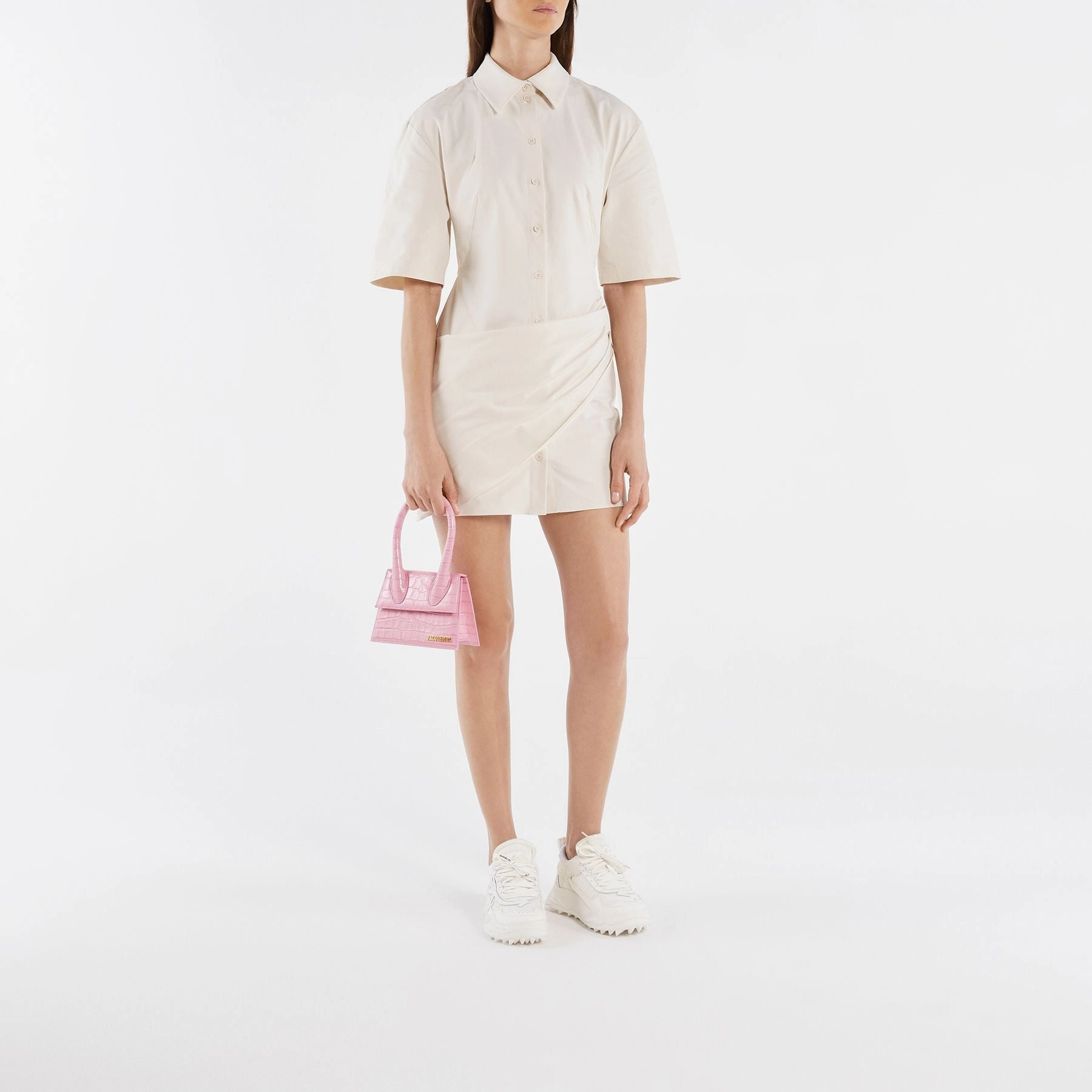 Le Chiquito Moyen Bag - Jacquemus -  Pink - Leather