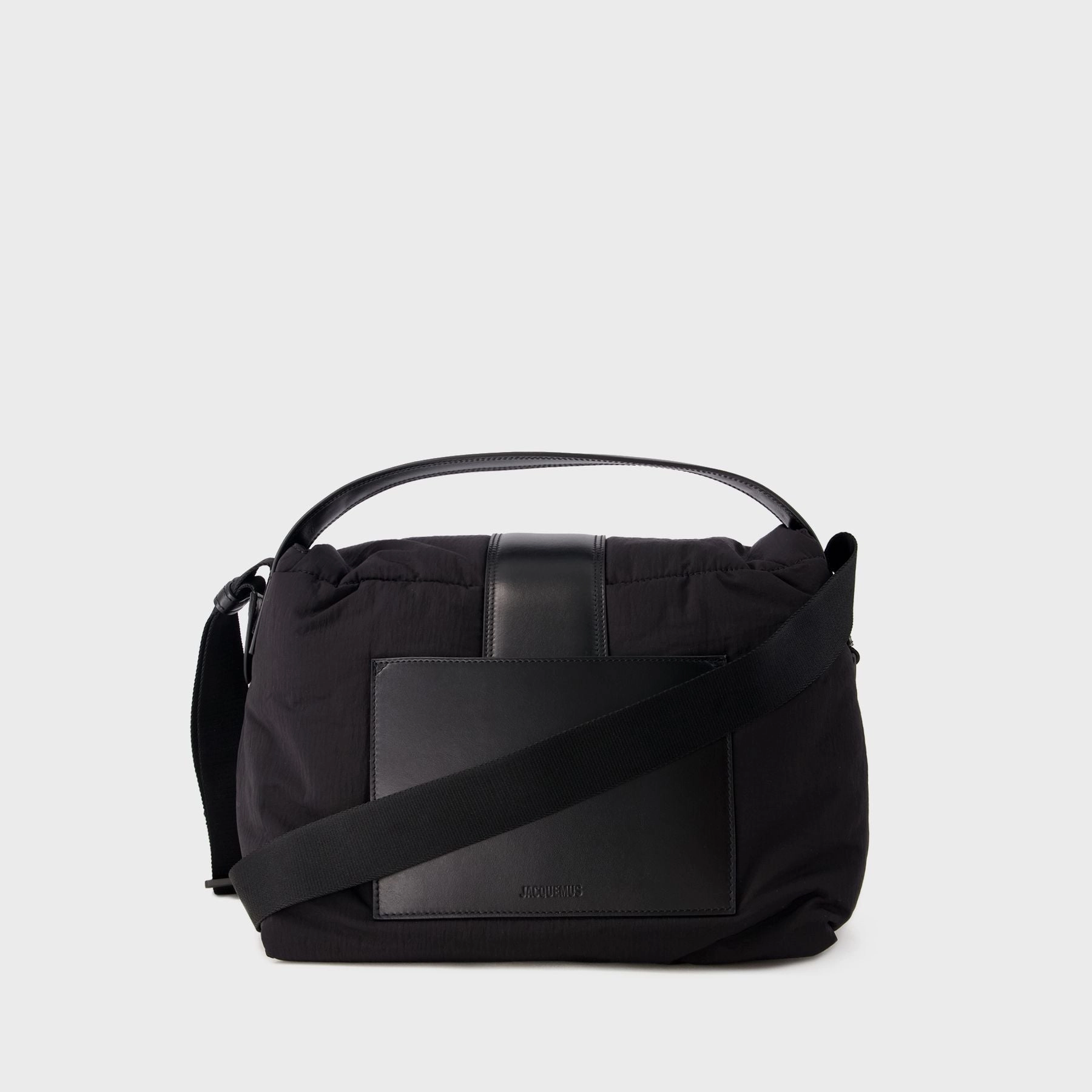 Le Messenger Bambino Crossbody - Jacquemus - Cotton - Black