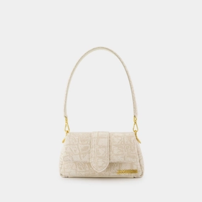 Le Petit Bambimou Shoulder Bag - Jacquemus - Leather - Beige