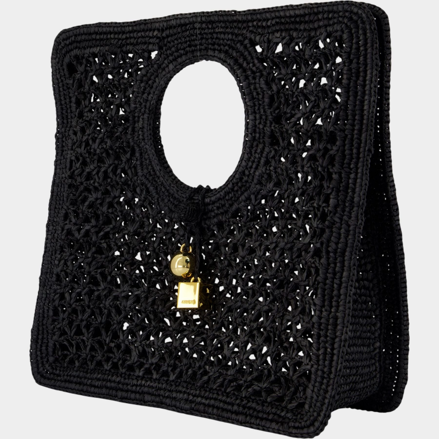 Le Petit Carre Spiaggia Shopper Bag - Jacquemus - Others - Black